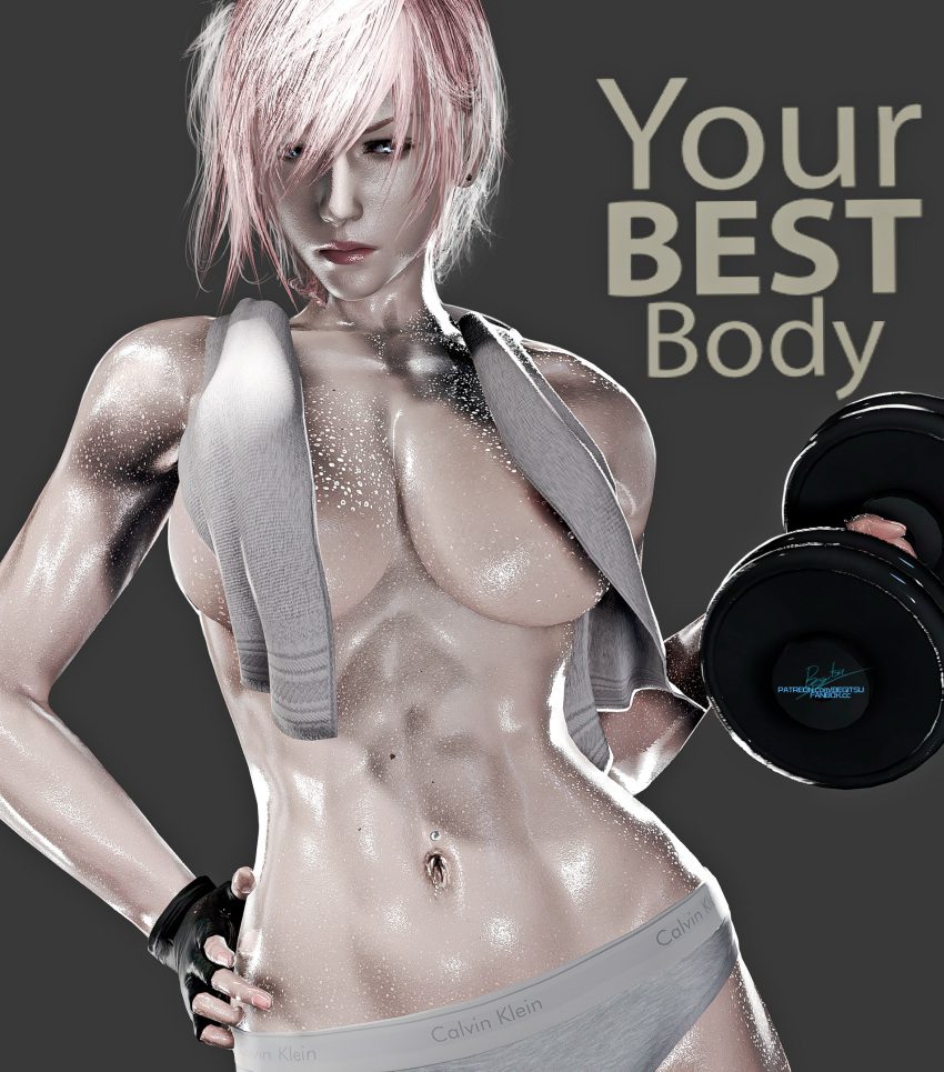 final-fantasy-game-porn-–-final-fantasy-xiii,-muscles,-eclair-farron,-earrings,-big-breasts