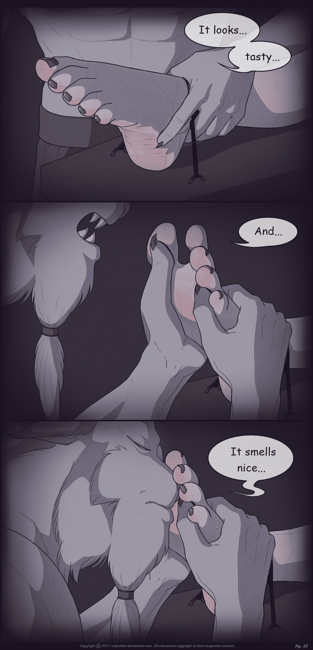 Feet tickle hentai manga