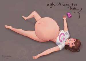 overwatch-hentai-–-oral-vore,-sweaty-body,-belly-bulge,-shoulder-length-hair,-solo-female,-big-belly-bulge