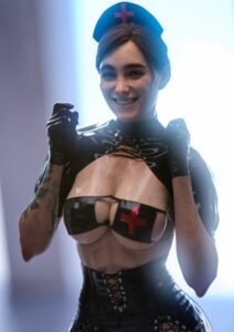 ellie-game-porn-–-female,-wide-hips,-breasts,-shiny-skin,-nurse