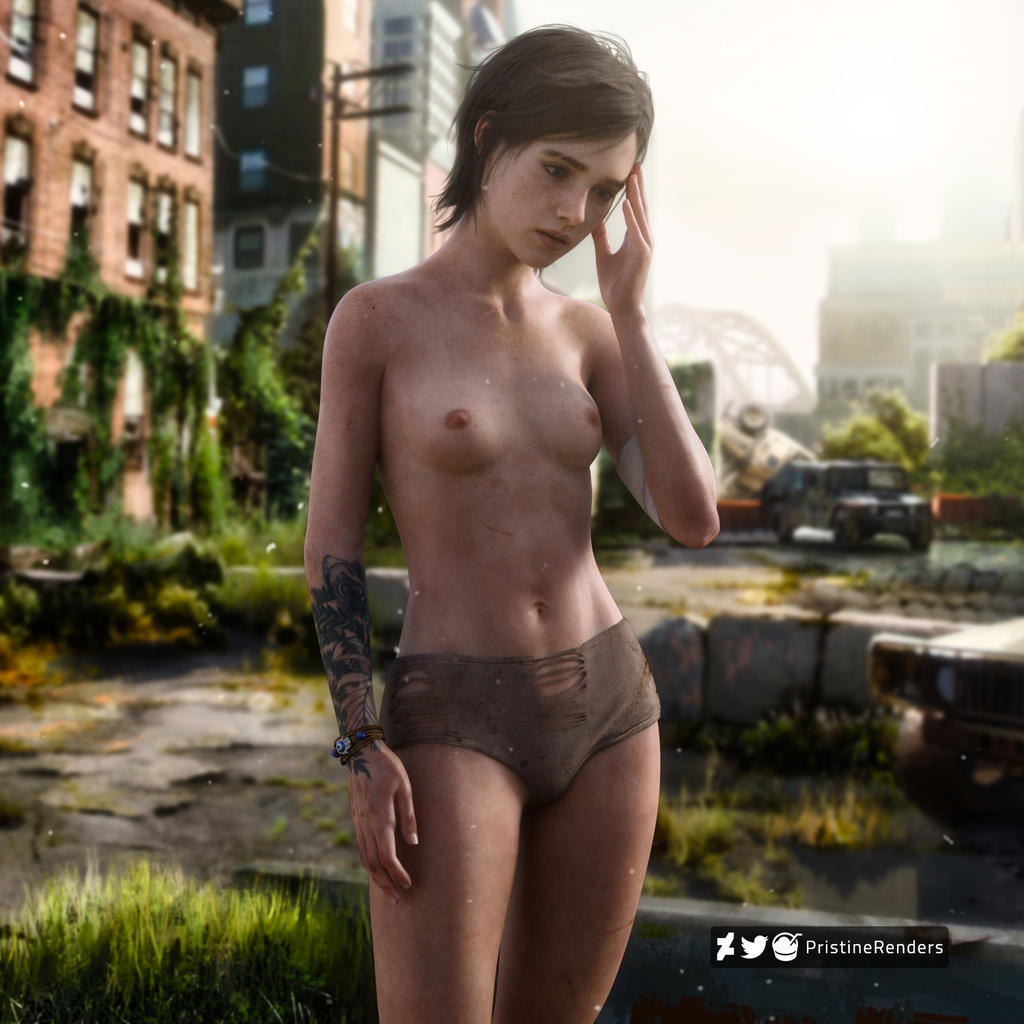 Ellie Hentai Art - scar, female focus, female only, pristinerenders, mostly...