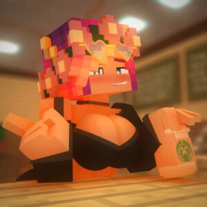 minecraft-hentai-porn-–-corset,-mine-imator,-blue-eyes,-pointing