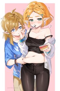 the-legend-of-zelda-game-hentai-–-pointy-ears,-pants,-blonde-hair,-,-tears-of-the-kingdom,-belly