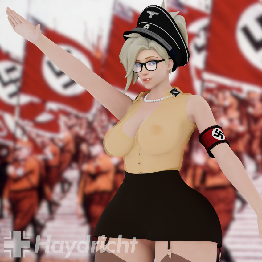 Overwatch Rule Porn - Highres, Swastika, Military Hat, Huge Breasts,  See-through - Valorant Porn Gallery