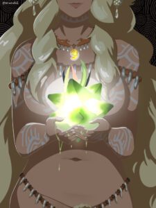 the-legend-of-zelda-hentai-xxx-–-glowing,-suggestive,-smile,-upper-body