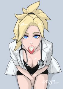 overwatch-free-sex-art-–-tongue-out,-mercy,-doctor,-cleavage