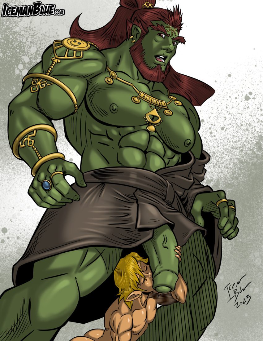 the-legend-of-zelda-sex-art-–-ganondorf-(tears-of-the-kingdom),-big-penis,-icemanblue