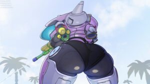 overwatch-porn-–-glistening-butt,-emale,-blizzard-entertainment,-meka