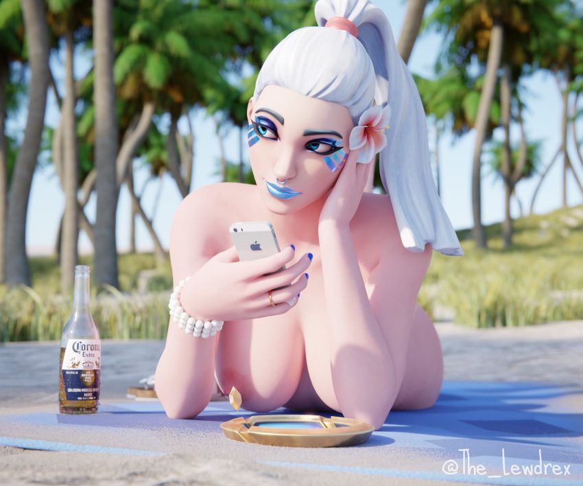 ark-game-hentai-–-nude,-female-focus,-beach,-solo-focus,-on-stomach,-big-breasts