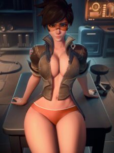 overwatch-game-hentai-–-human,-furniture,-hands-on-table,-lena-oxton,-panties