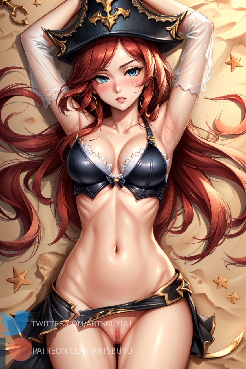 league-of-legends-hentai-porn-–-miss-fortune,-bangs,-pirate-hat,-bikini