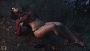 resident-evil-porn-–-wet-skin,-lying-on-back,-nixeeresident-evil-make,-thighs,-foot-fetish