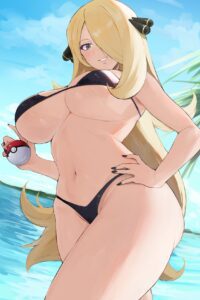 cynthia-game-hentai-–-poke-ball,-beach