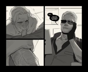 resident-evil-porn-hentai-–-comic,-resident-evil-ack-krauser,-yaoi,-glasses,-albert-wesker,-resident-evil-make