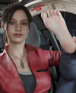 resident-evil-rule-–-claire-redfield,-feet
