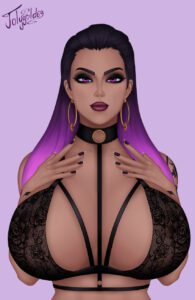 reyna-xxx-art-–-big-nipples,-solo,-female-only,-solo-focus,-black-bra