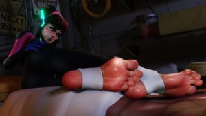 overwatch-porn-–-sweat,-legs,-female-focus,-brown-eyes