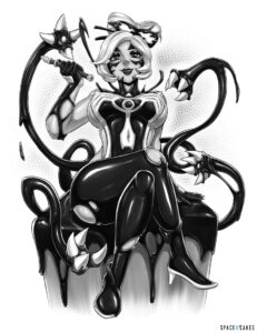the-legend-of-zelda-hot-hentai-–-spider-man-(series),-symbiote,-huge-breasts,-thick-thighs,-purah-(tears-of-the-kingdom),-tongue-out,-female