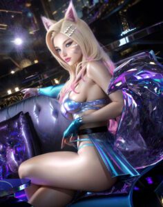 league-of-legends-game-porn-–-blue-eyes,-k/da-all-out-ahri,-sevenbees,-looking-at-viewer,-blonde-hair,-big-breasts,-fox-tail