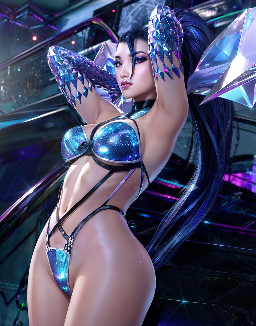 league-of-legends-rule-porn-–-kai&#,-k/da-all-out-series,-thighs,-purple-eyes,-armpits
