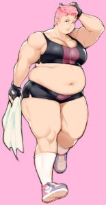 overwatch-rule-xxx-–-sports-bra,-obese-female,-sportswear,-fingerless-gloves,-sports-shorts,-tattoo