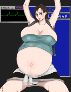 resident-evil-hentai-xxx-–-female,-ready-to-pop,-solo,-big-belly,-stretch-marks,-ls
