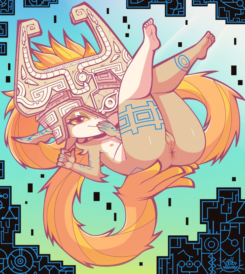 the-legend-of-zelda-hentai-art-–-humanoid,-yellow-sclera,-genitals,-looking-at-viewer,-covering-mouth,-imp,-twilight-princess