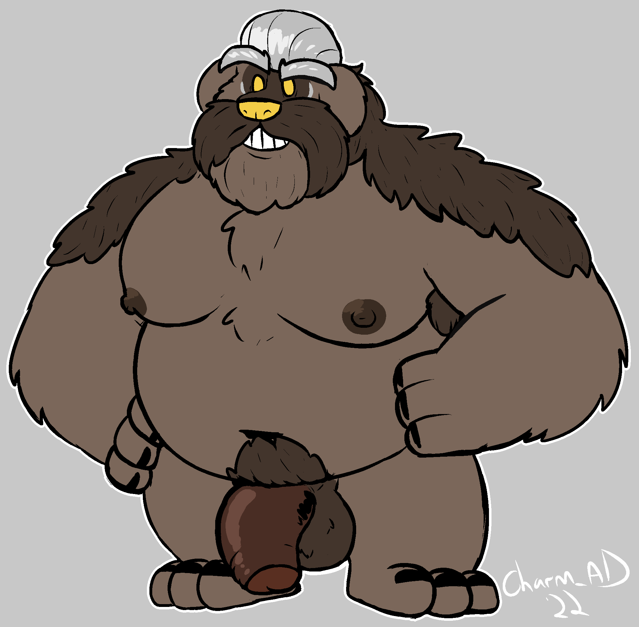 pokemon-game-hentai-–-chubby-belly,-hi-res,-mabosstiff,-solo