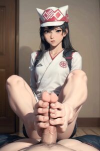 kiriko-hot-hentai-–-kiriko,-toes,-footjob,-foot-focus