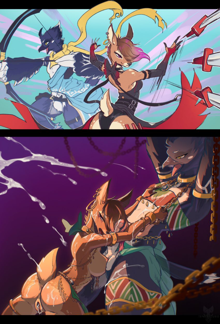 the-legend-of-zelda-xxx-art-–-tenebscuro,-hi-res,-cum-in-pussy,-biped,-avian,-genital-fluids