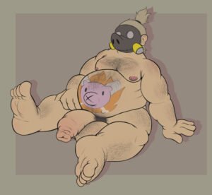 overwatch-sex-art-–-muscles,-bara,-balls,-roadhog,-penis