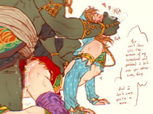 the-legend-of-zelda-rule-–-male-only,-hand-on-back,-belly-bulge,-censored,-hylian,-sweat,-english