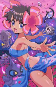 phoebe-hentai-art-–-pokemon-rse,-short-hair,-looking-at-viewer,-pokemoa,-breasts,-shuppet,-ass