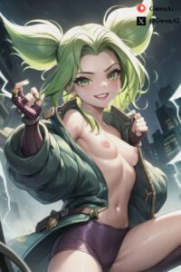 zeri-rule-porn-–-riot-games,-small-breasts,-ls,-thick-thighs,-low-angle-view,-female,-ai-generated