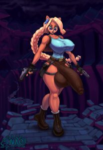 tomb-raider-hentai-–-blonde-hair,-thighs,-big-breasts,-large-cock,-large-penis,-blonde-female,-anthro