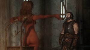 skyrim-sex-art-–-presenting,-ulfberth-war-bear,-female,-brown-hair,-ass
