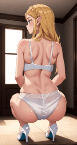 the-legend-of-zelda-hentai-art-–-back-view,-princess-zelda,-zelda-(breath-of-the-wild),-underwear