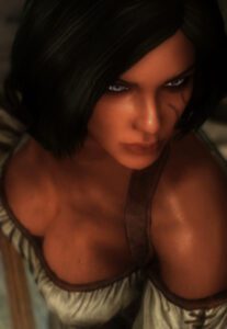 skyrim-sex-art-–-black-hair,-blue-eyes,-scar