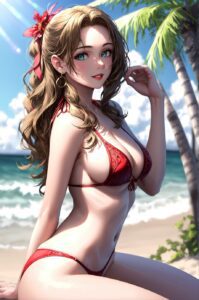 final-fantasy-hentai-–-aerith-gainsborough,-bikini,-final-fantasy-vii,-green-eyes,-final-fantasy-vii-remake,-ai-generated