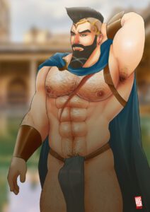 league-of-legends-game-hentai-–-cape,-muscles,-male,-solo
