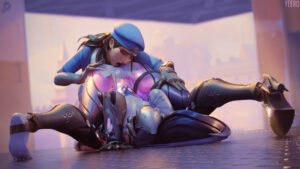 ana-porn,-widowmaker-porn-–-arm-tattoo,-bodysuit,-solo-focus,-gloves,-legs,-depth-of-field,-purple-bodysuit