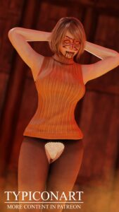 resident-evil-hentai-–-big-ass,-solo-female,-pantyhose,-blonde-female