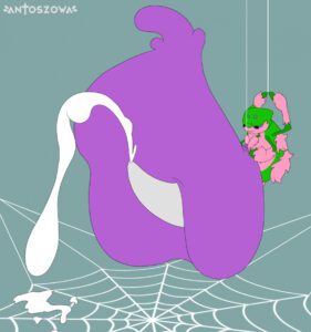 pokemon-free-sex-art-–-joltik,-male/male,-stretching,-stretched-anus