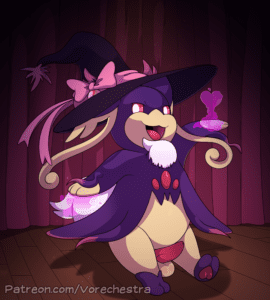 pokemon-rule-porn-–-bow-accessory,-detailed-background,-clothed,-mega-evolution,-clothing,-hat