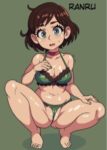 resident-evil-game-hentai-–-shiny-skin,-choker,-cleavage,-big-breasts,-blush,-looking-at-viewer,-embarrassed-female