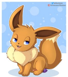 pokemon-hentai-xxx-–-smile,-simple-background,-brown-fur,-anal,-genital-fluids,-mammal,-open-mouth