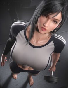 final-fantasy-game-hentai-–-black-nail-polish,-long-hair,-toned,-thick-thighs
