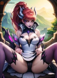 league-of-legends-porn-–-sitting,-detailed,-lack-legwear,-riot-games,-stockings
