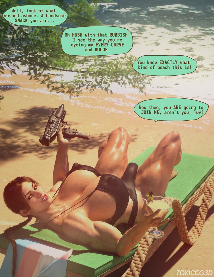 tomb-raider-hentai-porn-–-toxiccgpinup,-dark-hair,-lara-croft-(cod),-glasses
