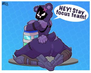 fortnite-sex-art-–-bear-costume,-big-thighs,-battle-bus,-furry-ears,-purple-fur
